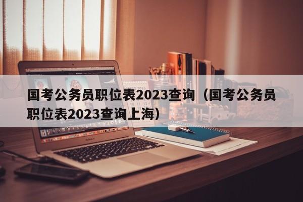 国考公务员职位表2023查询（国考公务员职位表2023查询上海）