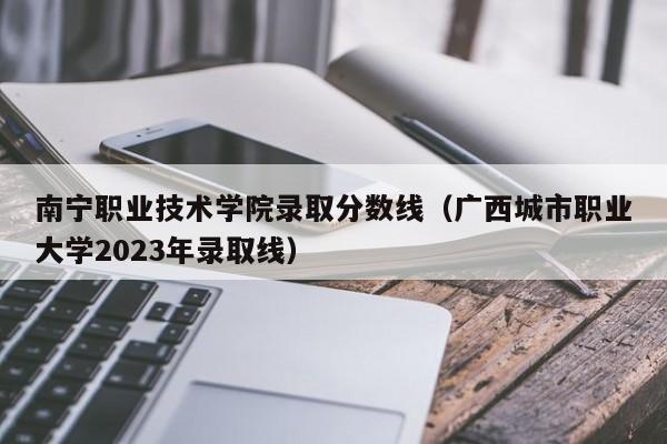 南宁职业技术学院录取分数线（广西城市职业大学2023年录取线）