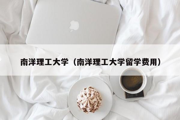 南洋理工大学（南洋理工大学留学费用）