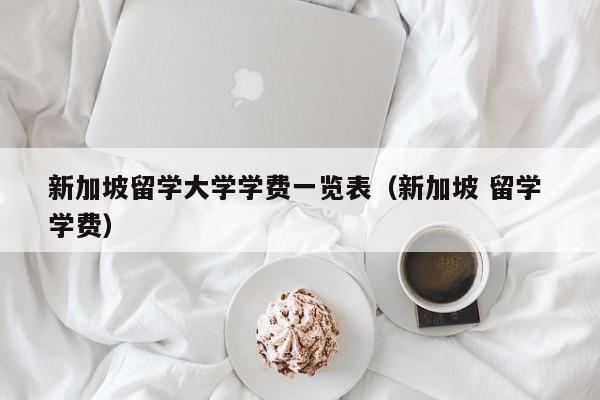 新加坡留学大学学费一览表（新加坡 留学 学费）